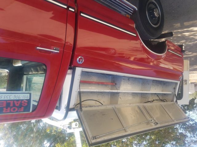 1993 Red Ford F-350 Crew Cab Pickup