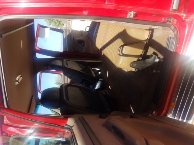 1993 Red Ford F-350 Crew Cab Pickup