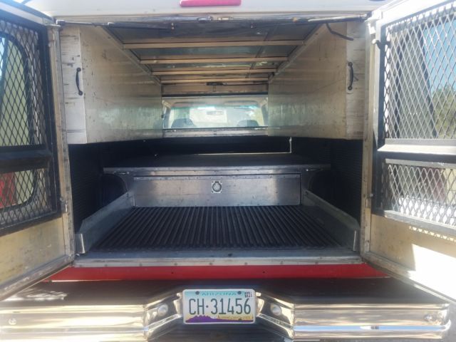 1993 Red Ford F-350 Crew Cab Pickup