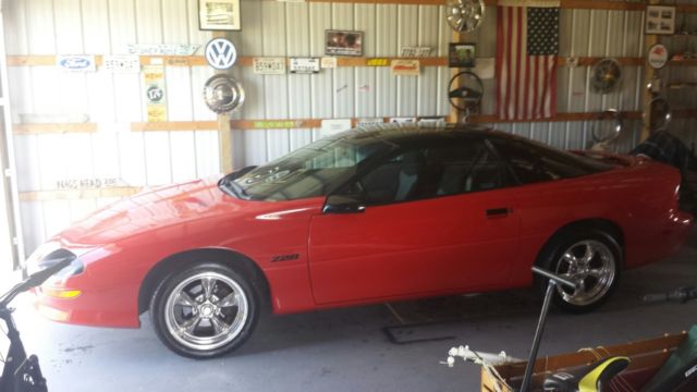 1993 Red Chevrolet Camaro Coupe