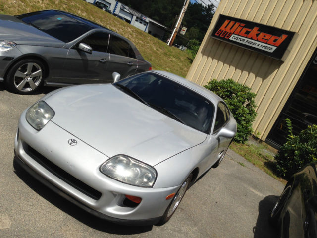 1993 Gray Toyota Supra Coupe