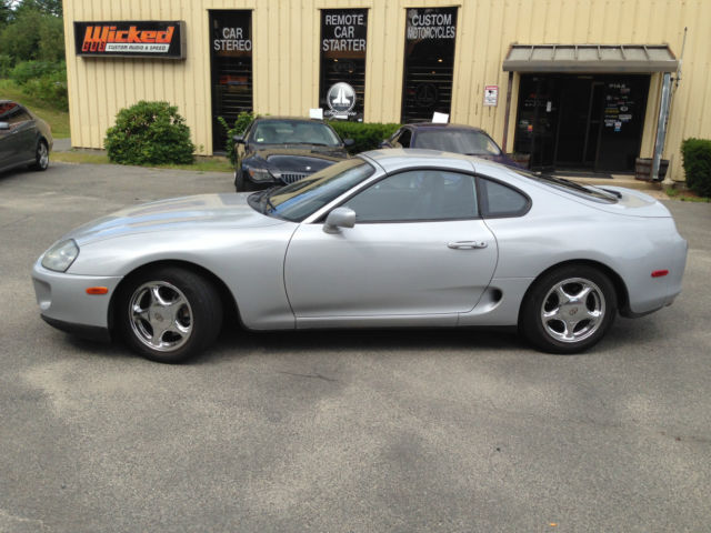 1993 Gray Toyota Supra Coupe