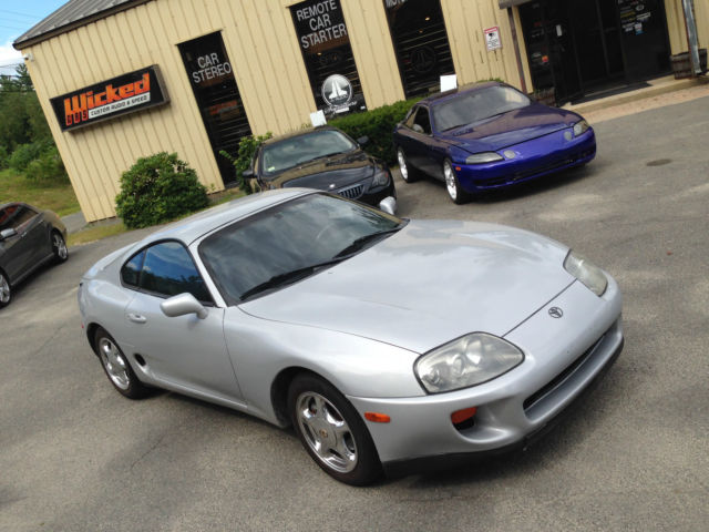 1993 Gray Toyota Supra Coupe
