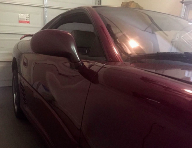 1993 Burgundy Mitsubishi 3000GT Coupe