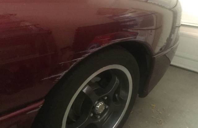 1993 Burgundy Mitsubishi 3000GT Coupe