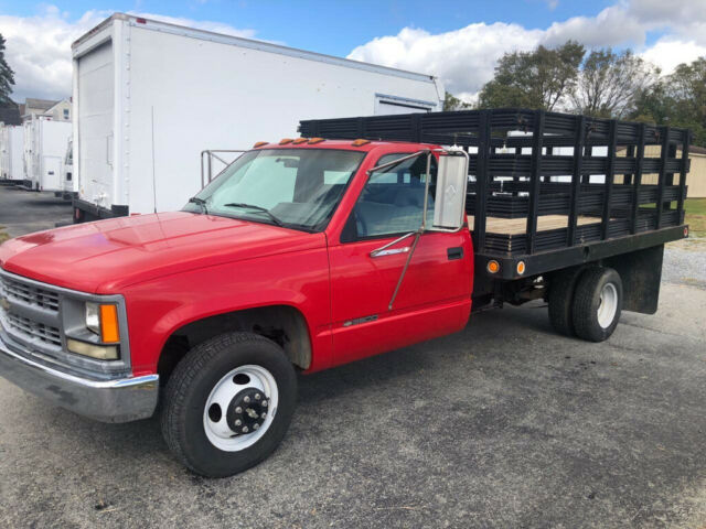 1994 Red Chevrolet C/K Pickup 3500