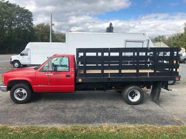 1994 Red Chevrolet C/K Pickup 3500