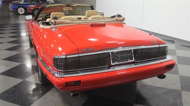 1994 Red Jaguar XJS Convertible