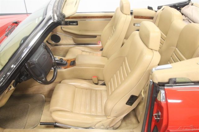 1994 Red Jaguar XJS Convertible