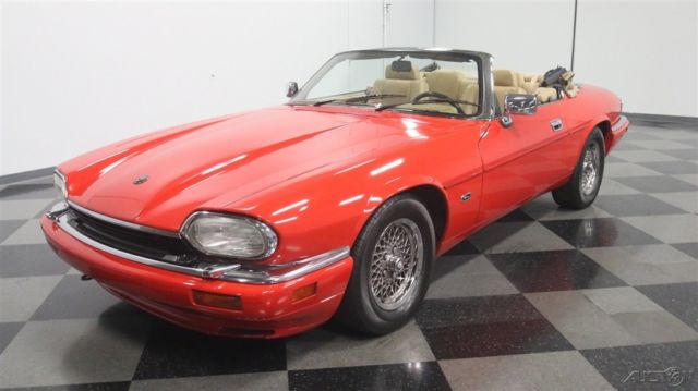 1994 Red Jaguar XJS Convertible