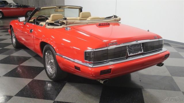 1994 Red Jaguar XJS Convertible