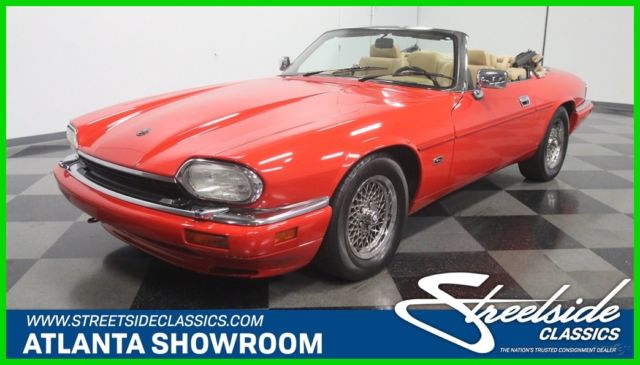 1994 Red Jaguar XJS Convertible