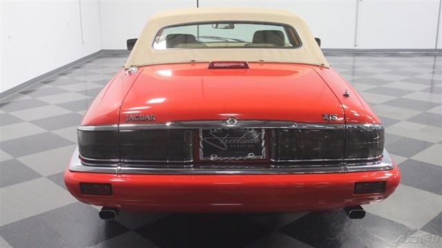 1994 Red Jaguar XJS Convertible