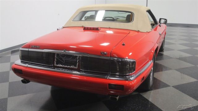 1994 Red Jaguar XJS Convertible