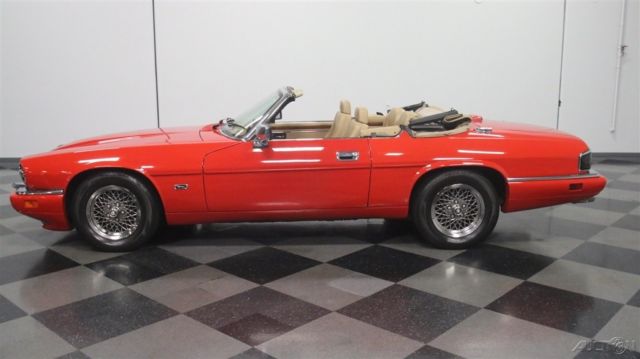 1994 Red Jaguar XJS Convertible