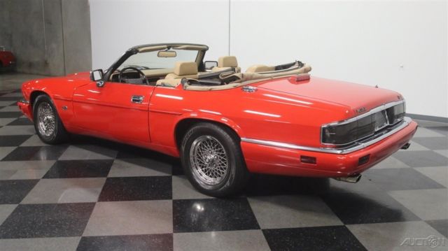 1994 Red Jaguar XJS Convertible