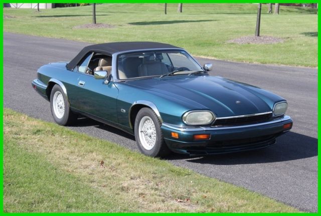 1994 Green Jaguar XJS Convertible