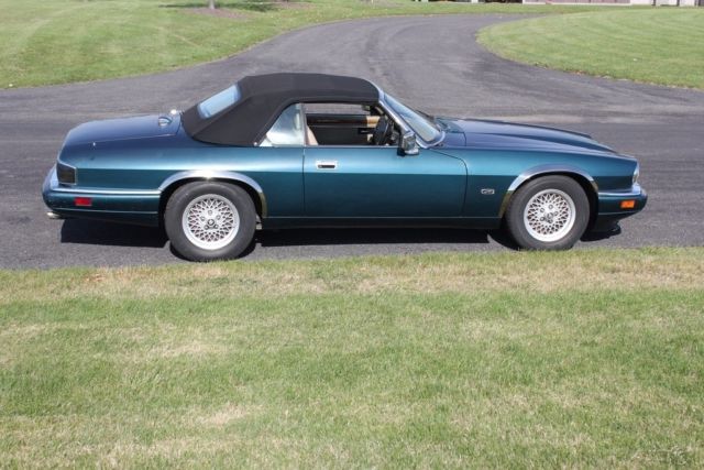 1994 Green Jaguar XJS Convertible