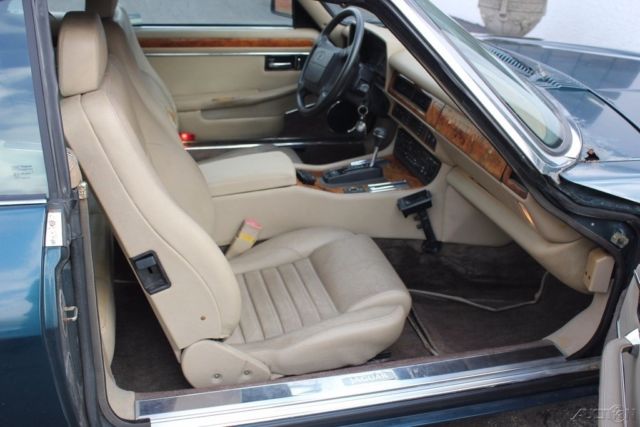 1994 Green Jaguar XJS Convertible