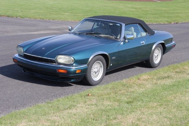 1994 Green Jaguar XJS Convertible
