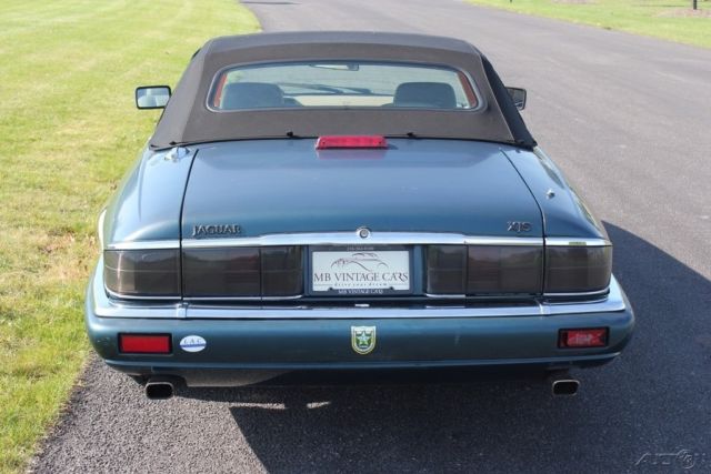 1994 Green Jaguar XJS Convertible