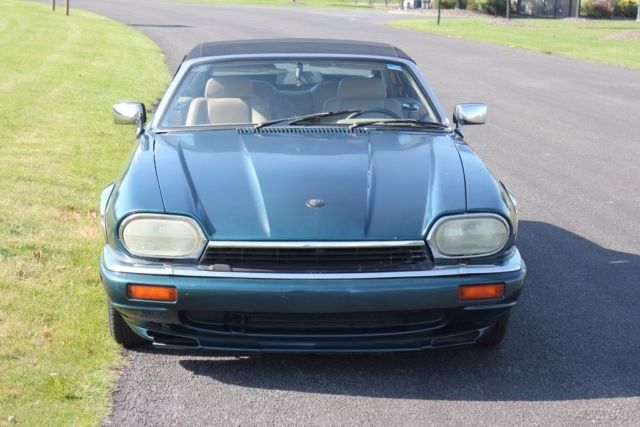 1994 Green Jaguar XJS Convertible