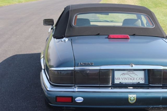 1994 Green Jaguar XJS Convertible