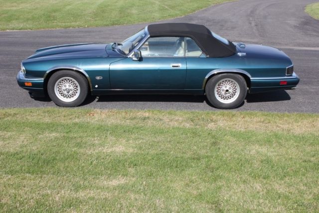 1994 Green Jaguar XJS Convertible