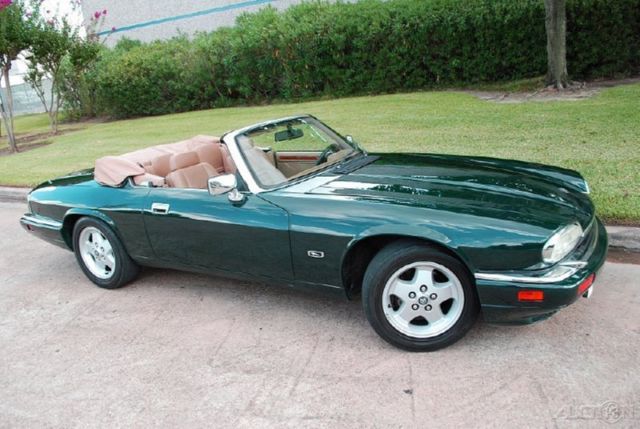 1994 Green Jaguar XJS Convertible