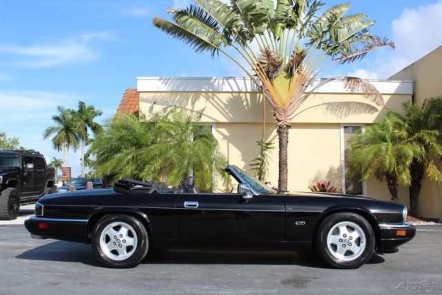 1994 Black Jaguar XJS Convertible