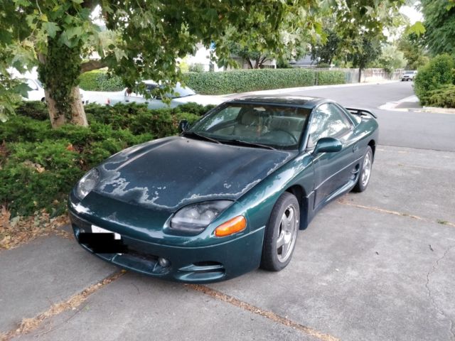 1994 Green Mitsubishi 3000GT Coupe