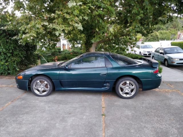1994 Green Mitsubishi 3000GT Coupe