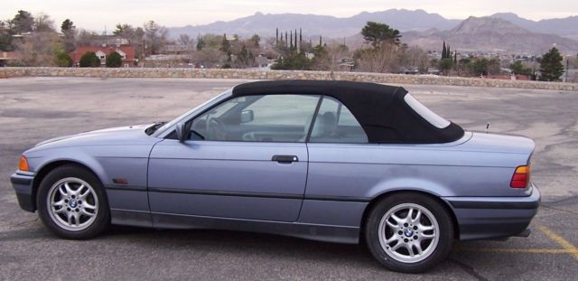 1994 Samoan Blue BMW 3-Series Convertible