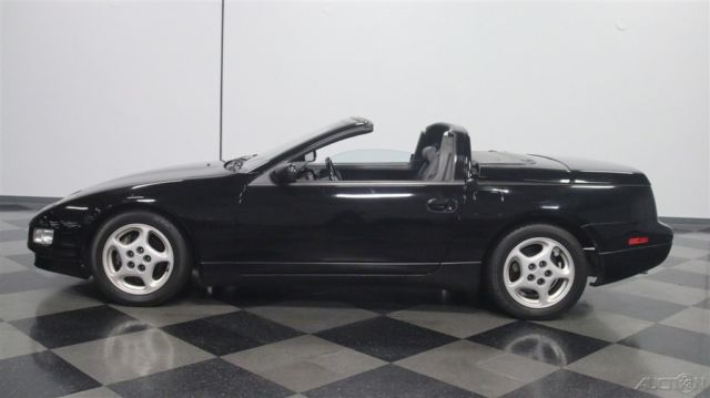1994 Black Nissan 300ZX Convertible