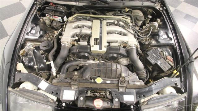 1994 Black Nissan 300ZX Convertible