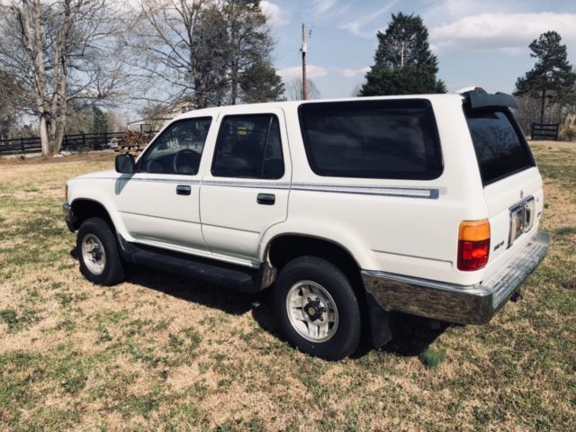 1994 White Toyota 4Runner SUV