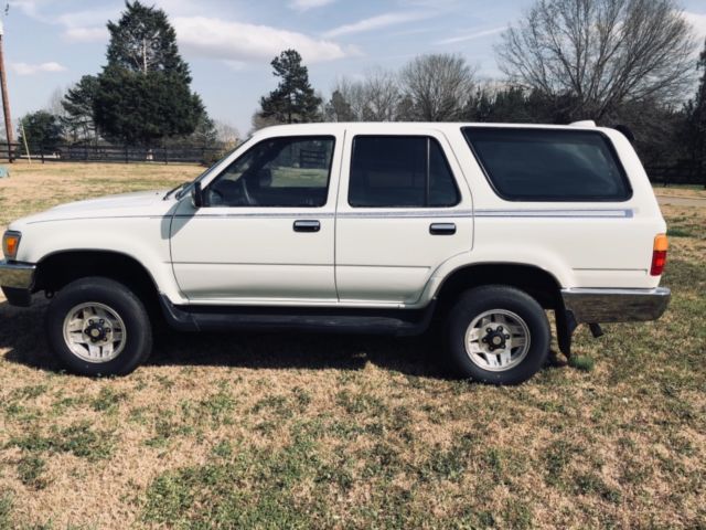 1994 White Toyota 4Runner SUV