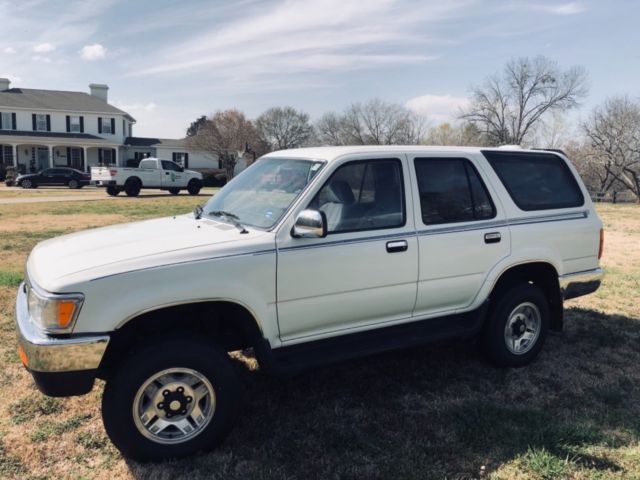 1994 White Toyota 4Runner SUV