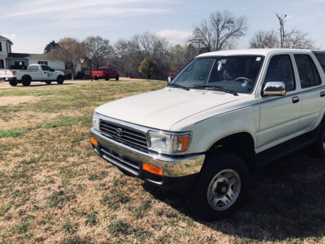 1994 White Toyota 4Runner SUV