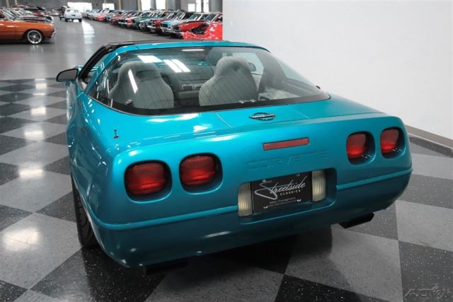 1994 Blue Chevrolet Corvette Coupe