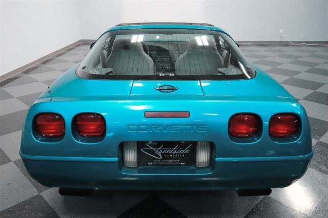 1994 Blue Chevrolet Corvette Coupe