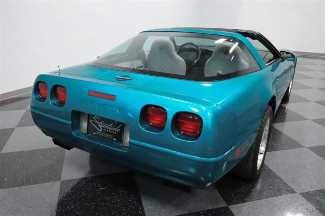 1994 Blue Chevrolet Corvette Coupe