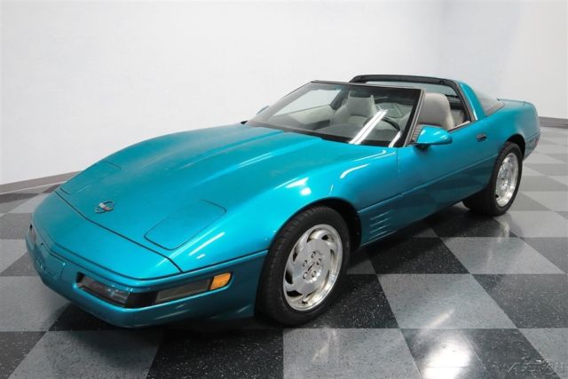 1994 Blue Chevrolet Corvette Coupe