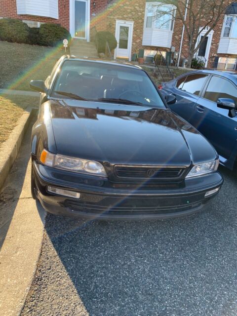 1994 Black Acura Legend Sedan