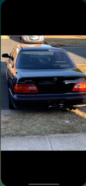 1994 Black Acura Legend Sedan