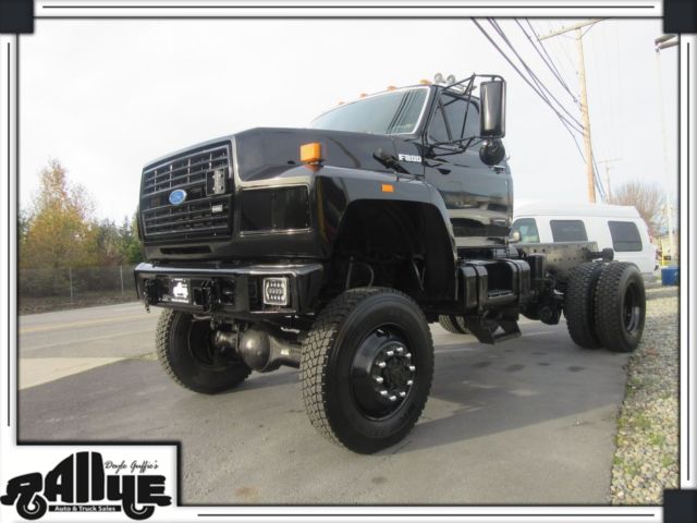 1994 Black Ford F800