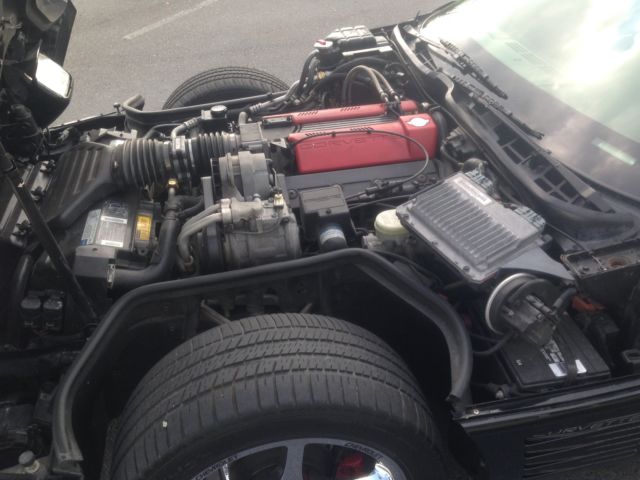 1994 Black Chevrolet Corvette Convertible