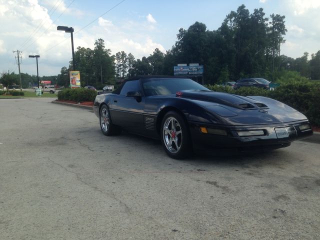 1994 Black Chevrolet Corvette Convertible