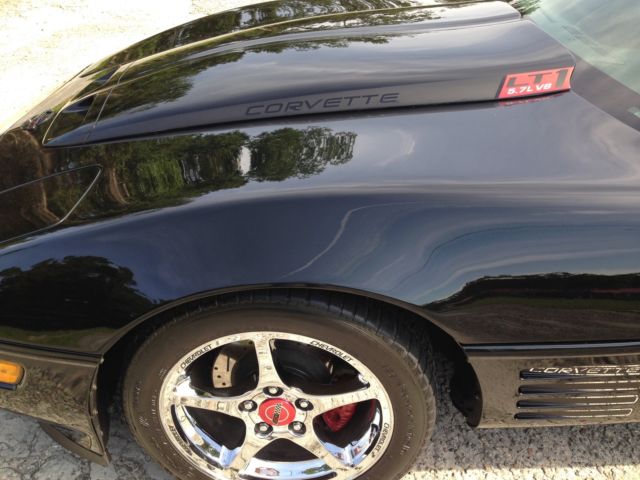 1994 Black Chevrolet Corvette Convertible