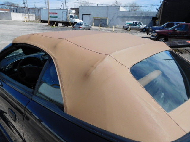 1994 Black Ford Mustang Convertible